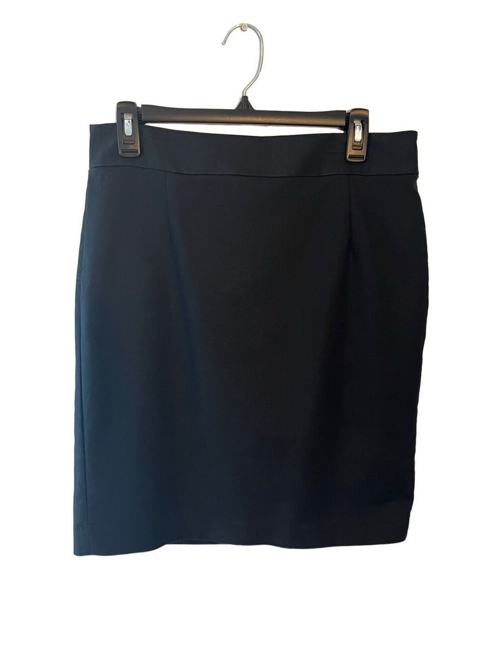 Banana Republic black cotton pencil skirt - 10